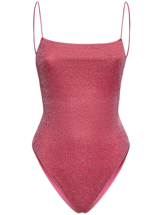 Oséree Swimwear: Costume intero Lumière Maillot in lurex - women_0 | Luisa Via Roma