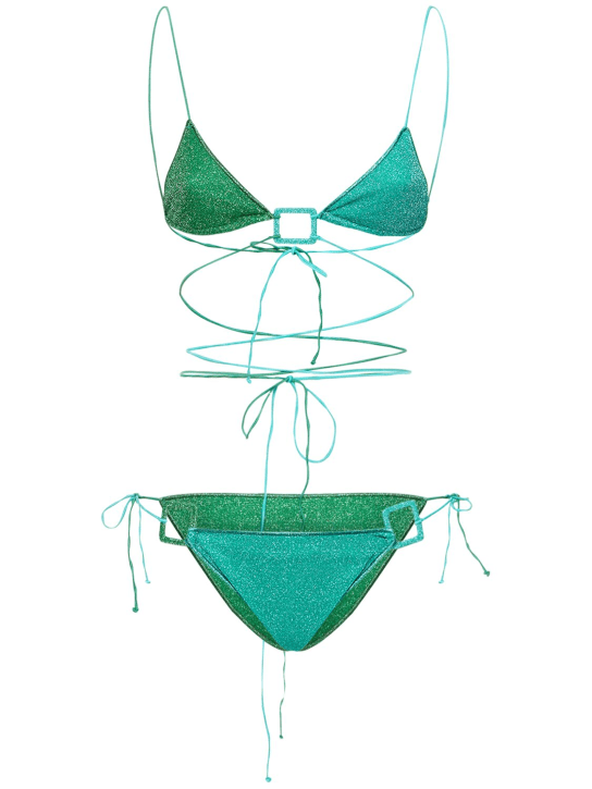 Oséree Swimwear: Lumiere三角形比基尼套装 - women_0 | Luisa Via Roma