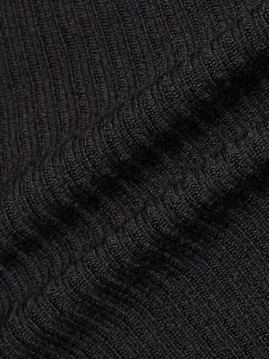 Rick Owens: Vestito mini monospalla in maglia - women_3 | Luisa Via Roma