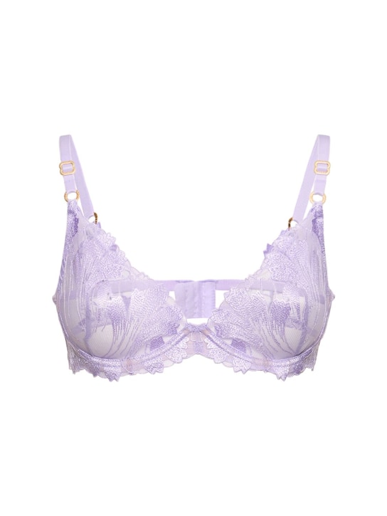 Bluebella: Colette lace wired bra - Lilac - women_0 | Luisa Via Roma