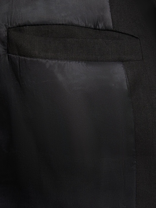 Commas: Linen blend single breasted jacket - men_5 | Luisa Via Roma