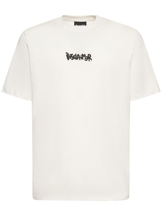 Disclaimer: Camiseta de algodón estampado - men_1 | Luisa Via Roma
