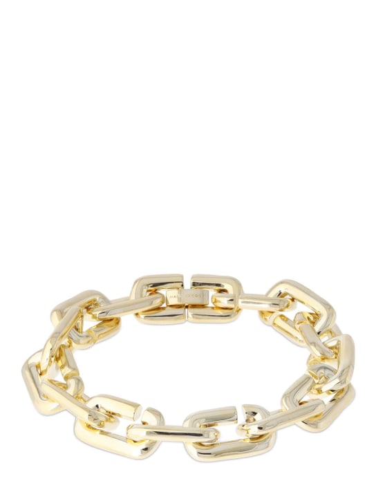 Marc Jacobs: J Marc chain link bracelet - Altın Rengi - women_0 | Luisa Via Roma