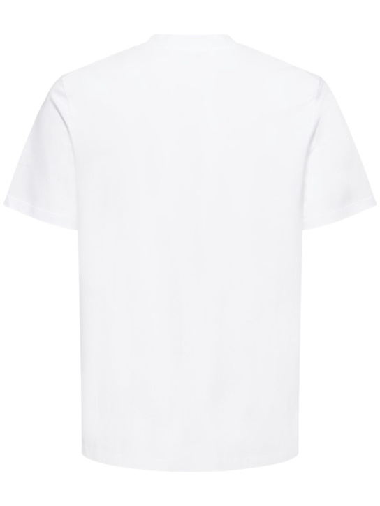 Jil Sander: Cotton jersey t-shirt - White - men_4 | Luisa Via Roma