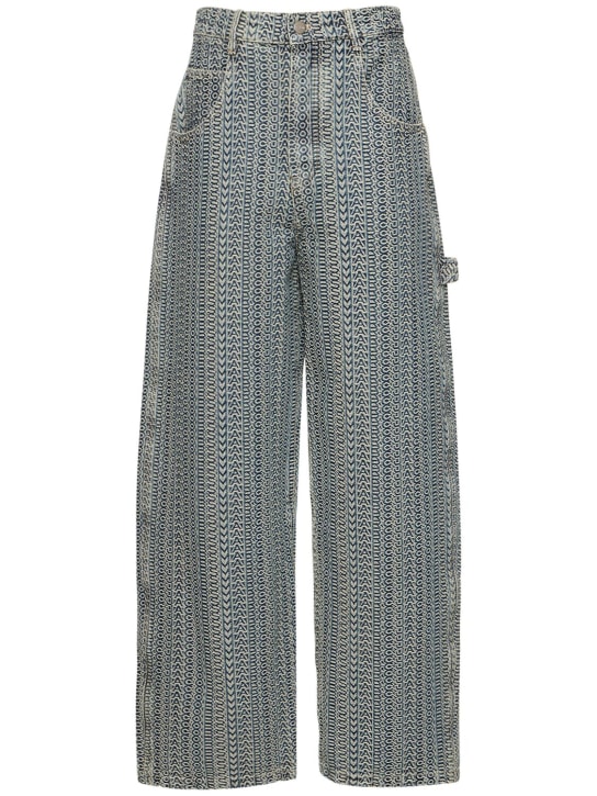 Monogram denim painter pants - Marc Jacobs - Women