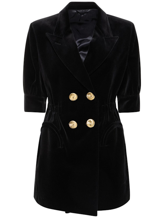 Blazé Milano: Jealousy Anyway コットンベルベットミニドレス - women_0 | Luisa Via Roma