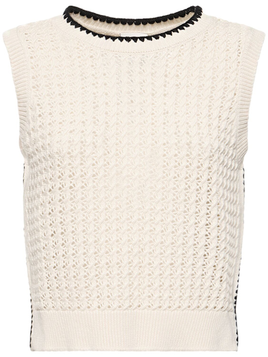 Varley: Delaney knit vest - women_0 | Luisa Via Roma