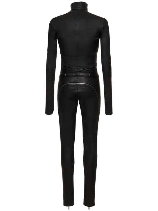 Rick Owens: Flightsuit aus Leder „Gary“ - men_2 | Luisa Via Roma