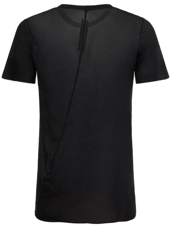 Rick Owens: Basic cotton t-shirt - men_4 | Luisa Via Roma