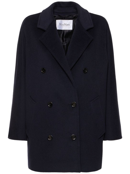 Max Mara: Rebus wool & cashmere coat - women_0 | Luisa Via Roma