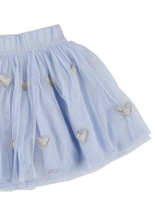 Stella Mccartney Kids: Recycled poly tulle skirt w/ patches - kids-girls_1 | Luisa Via Roma