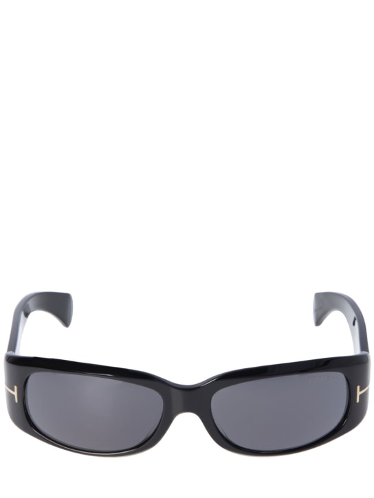Tom Ford: Corey squared acetate sunglasses - men_0 | Luisa Via Roma