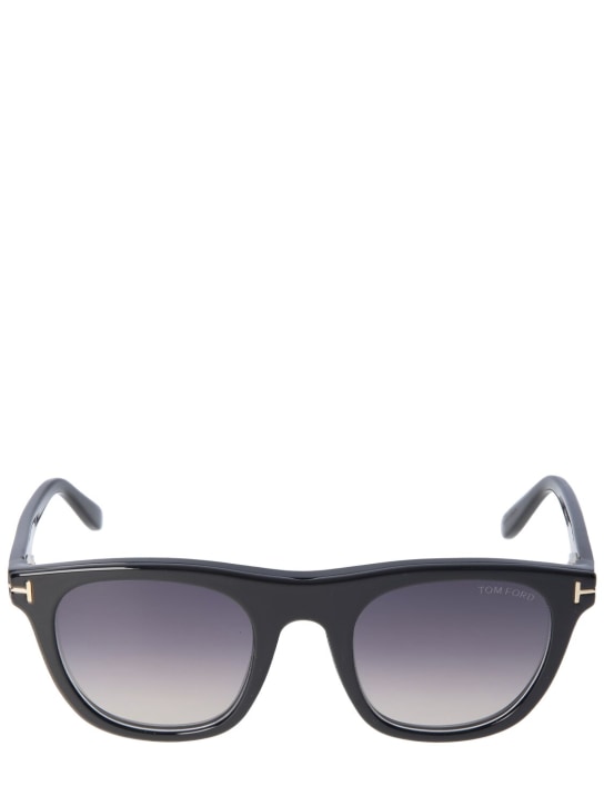 Tom Ford: Gafas de sol de acetato con clip - women_0 | Luisa Via Roma