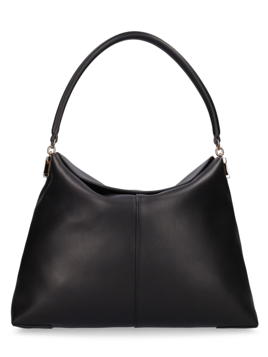 Tod's: Small Messenger T Case leather bag - Black - women_0 | Luisa Via Roma