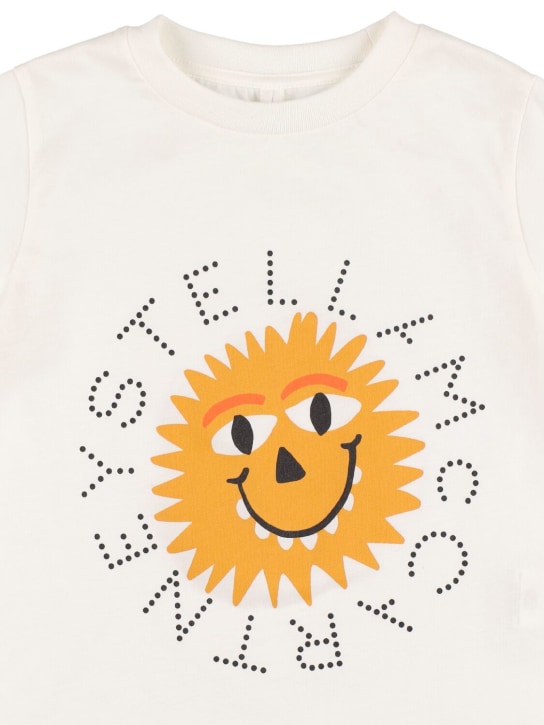 Stella Mccartney Kids: 오가닉 코튼 티셔츠 - kids-boys_1 | Luisa Via Roma