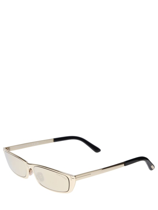 Tom Ford: Everett squared metal sunglasses - women_1 | Luisa Via Roma