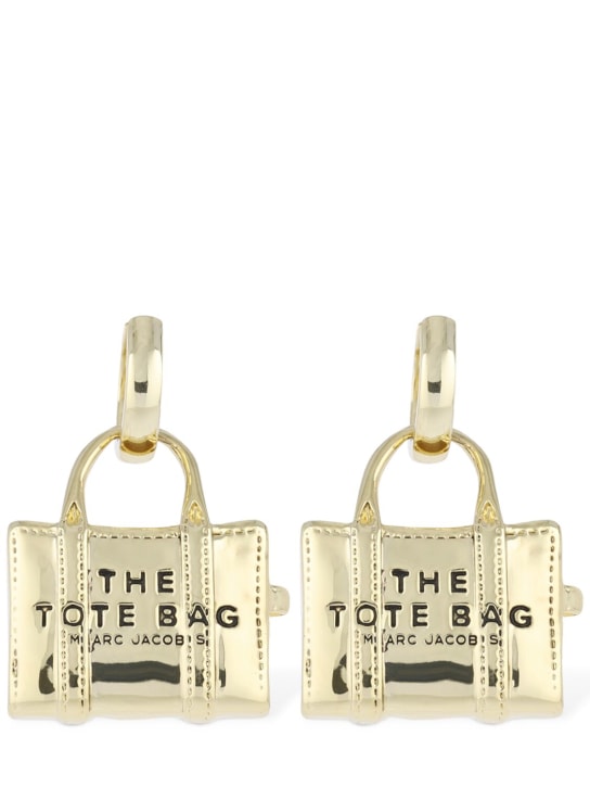 Marc Jacobs: Pendientes The Tote Bag - Oro - women_0 | Luisa Via Roma