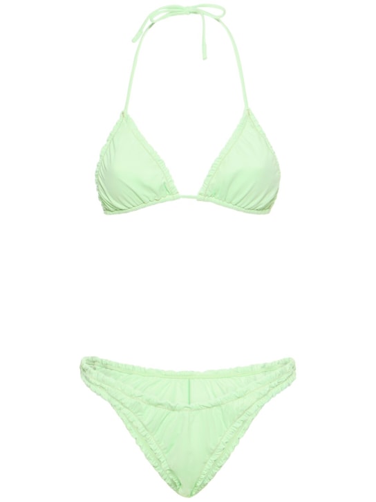 Reina Olga: Guia triangle bikini - Green - women_0 | Luisa Via Roma