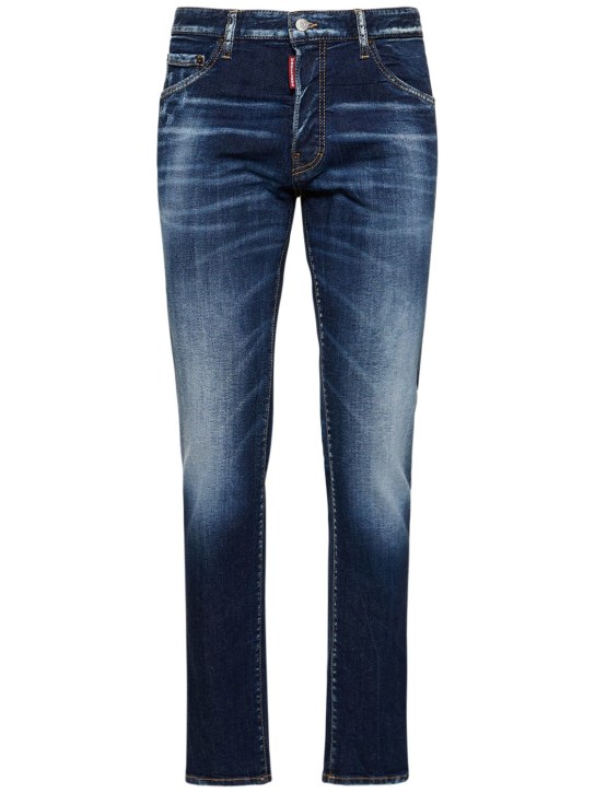 Dsquared2: Jeans Cool Guy de denim de algodón - men_0 | Luisa Via Roma