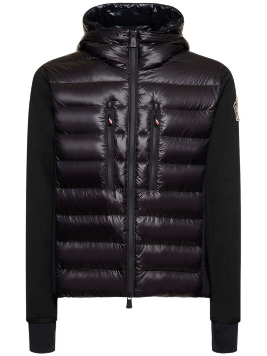 Moncler Grenoble Men's Knitted Arm Down Jacket