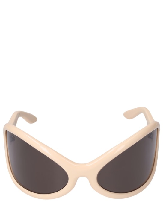 Acne Studios: Arcturus New oval acetate sunglasses - women_0 | Luisa Via Roma