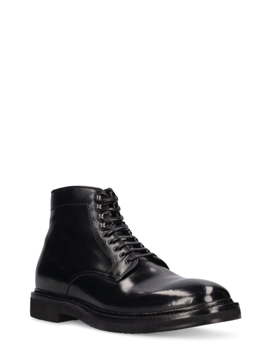 Hopkins leather lace-up boots - Officine Creative - Men | Luisaviaroma
