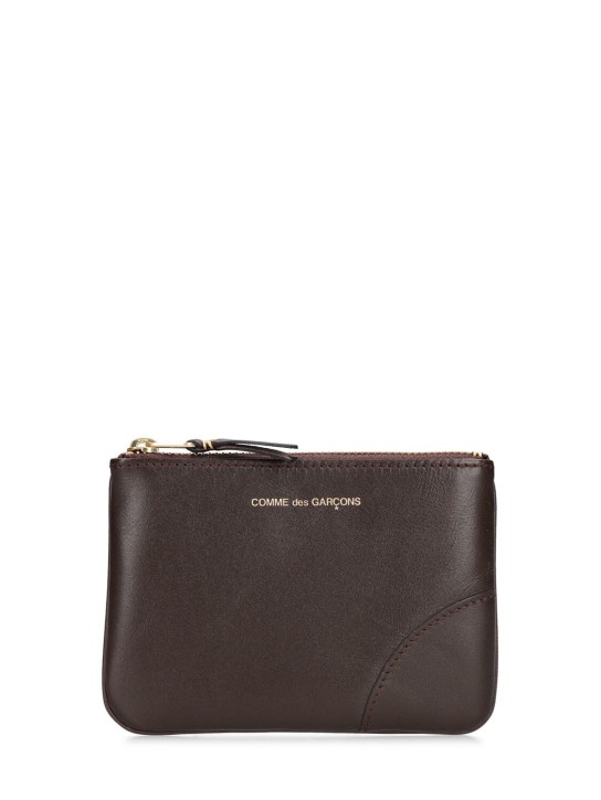 Comme des Garçons Wallet: Classic leather wallet - Brown - men_0 | Luisa Via Roma