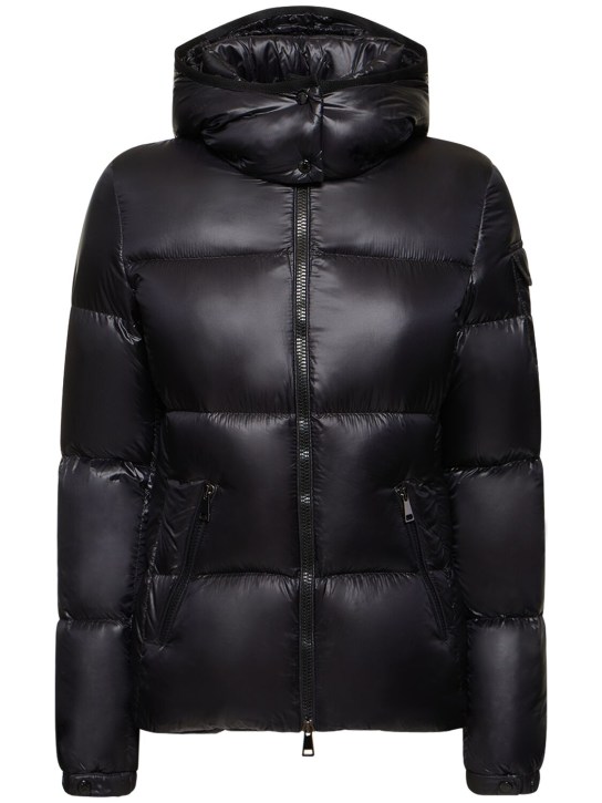 Moncler: Fourmine nylon down jacket - Black - women_0 | Luisa Via Roma