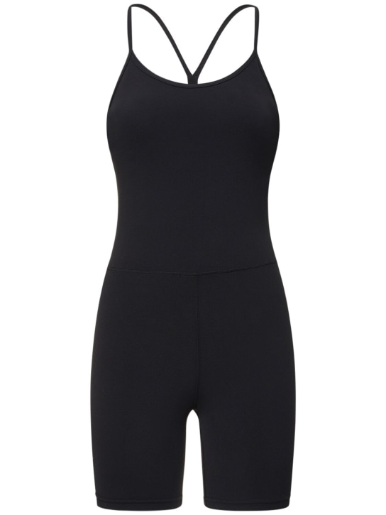 Splits59: Airweight 6''弹力科技织物连身裤 - 黑色 - women_0 | Luisa Via Roma