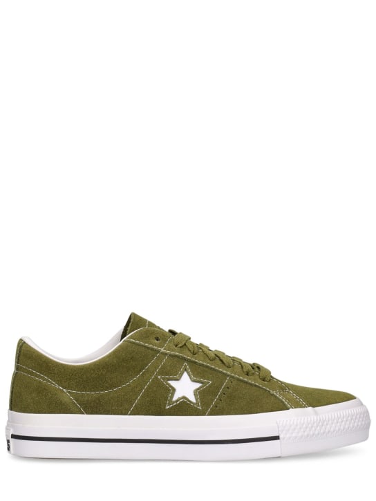 Converse: Sneakers Cons One Star Pro - Trolled/White - men_0 | Luisa Via Roma