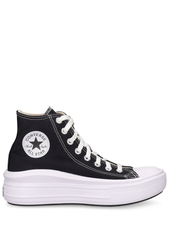 Converse: Chuck Taylor All Star Move sneakers - Black/Ivory - women_0 | Luisa Via Roma