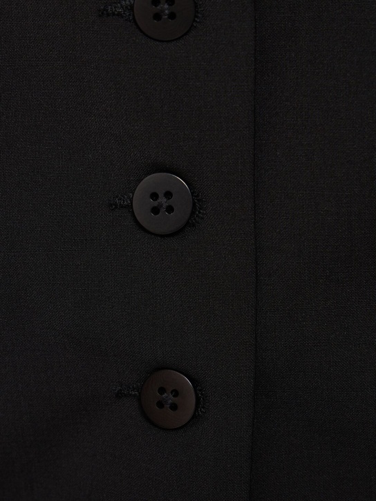 Matteau: Tailored wool blend waistcoat - women_3 | Luisa Via Roma