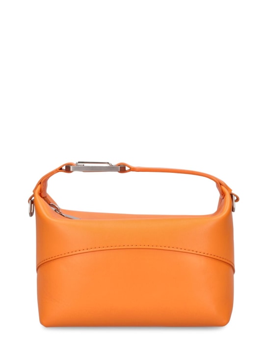 EÉRA: Moon leather top handle bag - Orange - women_0 | Luisa Via Roma