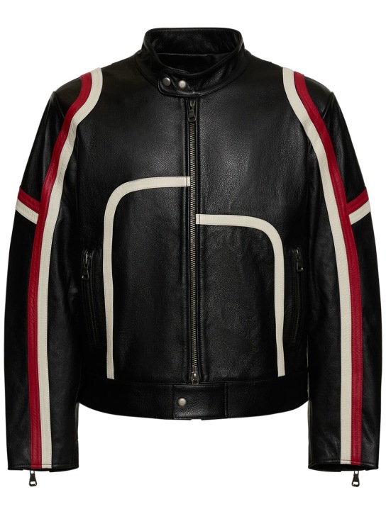Leather motorcycle jacket - Andersson Bell - Men | Luisaviaroma