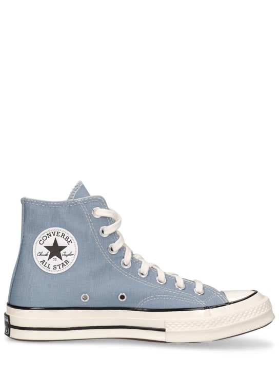Converse: Sneakers montantes Chuck 70 - Blue/Egret - women_0 | Luisa Via Roma