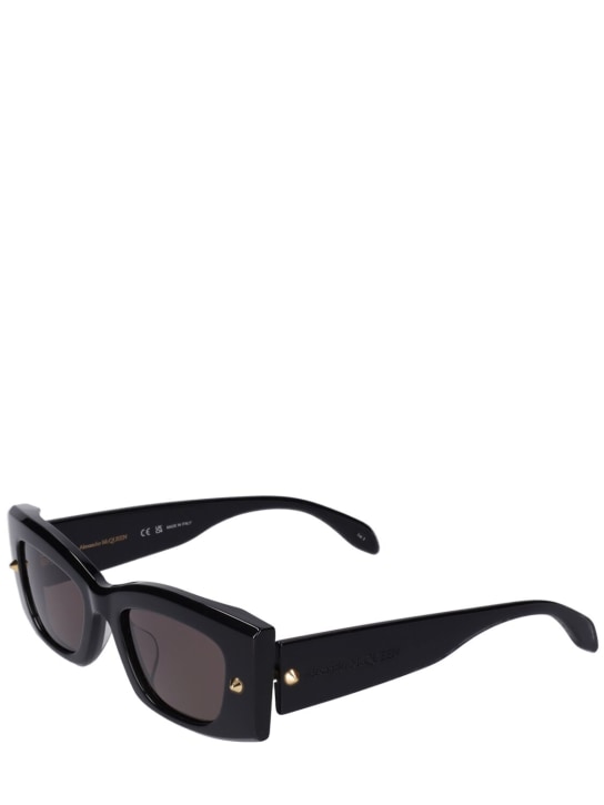 Alexander McQueen: AM0426S acetate sunglasses - Black - women_1 | Luisa Via Roma