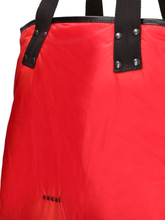 Sacai: Borsa shopping grande Skytex - men_4 | Luisa Via Roma