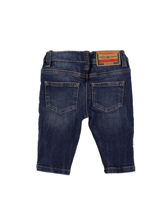 Diesel Kids: Verwaschene Stretch-Jeans aus Baumwolldenim - Denim - kids-boys_1 | Luisa Via Roma