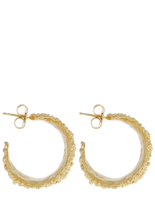 Alighieri: The Colossal Rocky Road hoop earrings - Gold - women_1 | Luisa Via Roma