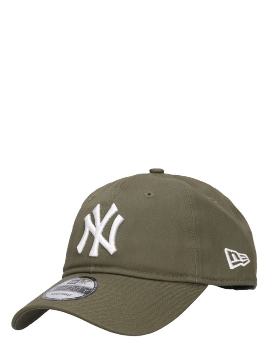 New Era: League Ess 9Twenty New York Yankees棒球帽 - 绿色/白色 - women_1 | Luisa Via Roma
