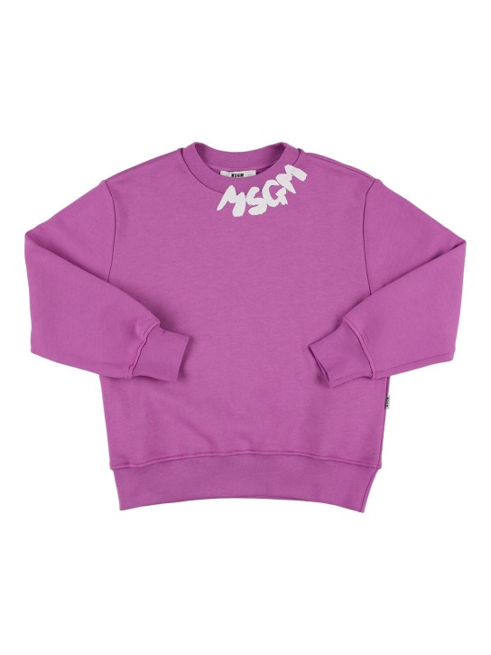 Msgm best sale pink sweatshirt