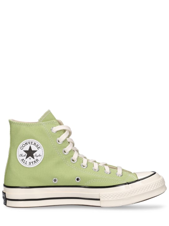 Converse: Sneakers altas Chuck 70 - Vitality Green - men_0 | Luisa Via Roma