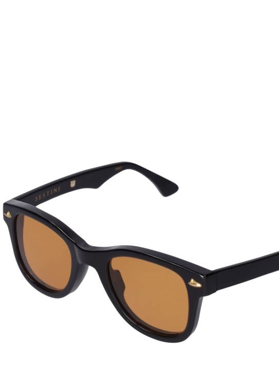 Sestini: Dieci squared acetate sunglasses - men_1 | Luisa Via Roma
