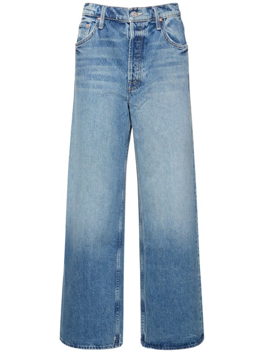 Mother: Weite Jeans mit hohem Bund „Spinner Skimp“ - Blau - women_0 | Luisa Via Roma