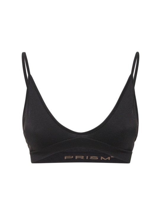 Prism Squared: Blissful bikini bra top - Siyah - women_0 | Luisa Via Roma