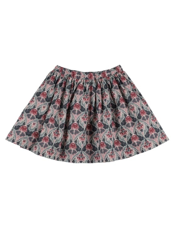 Bonpoint: Calipso printed cotton skirt - Multicolor - kids-girls_0 | Luisa Via Roma