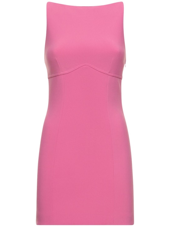 Bec + Bridge: Gebondetes Minikleid aus Krepp „Marisol“ - Rosa - women_0 | Luisa Via Roma