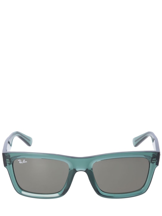 Ray-Ban: Warren squared bio acetate sunglasses - Green - women_0 | Luisa Via Roma