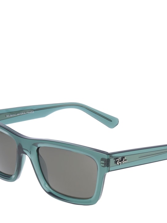 Ray-Ban: Warren squared bio acetate sunglasses - Green - women_1 | Luisa Via Roma