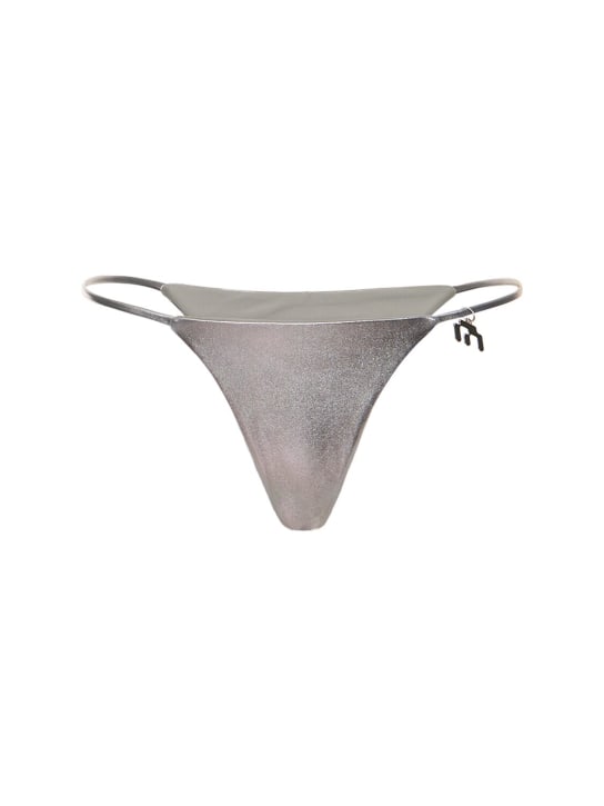 Miaou: Itty Bitty recycled bikini bottoms - Gri - women_0 | Luisa Via Roma